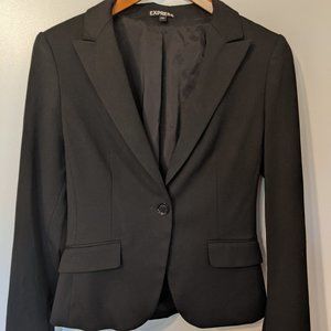 Express Blazer-black, one-button, size 4